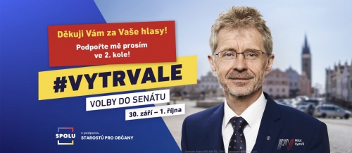 Můj hlas by získal Miloš Vystrčil