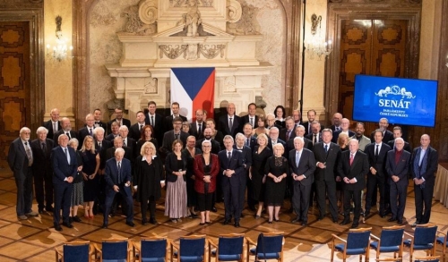 Slavnostní předání Stříbrných medailí předsedy Senátu