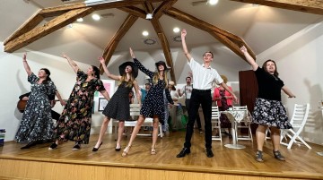 Hrotovická premiéra divadelní hry Všivák lázeňský Hrotovická premiéra divadelní hry Všivák lázeňský