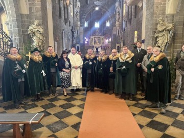 Svatohubertská mše v Třebíči