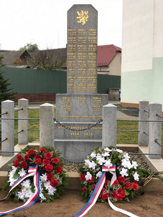 Pomník padlým za 1. sv. války ve Vladislavi