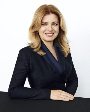 Slovenská prezidentka Zuzana Čaputová