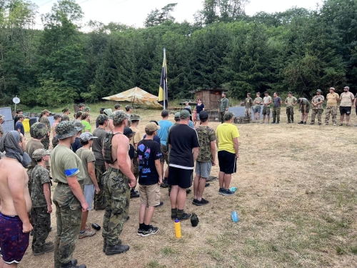 Letní tábor Battlefield camp u Naloučan na Třebíčsku
