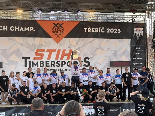 Mistrovství ČR v dřevorubeckých závodech STIHL Timbersports