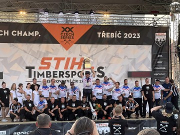 Mistrovství ČR v dřevorubeckých závodech STIHL Timbersports Mistrovství ČR v dřevorubeckých závodech STIHL Timbersports