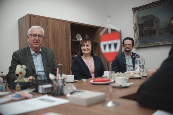 Setkání s představiteli Třebíče Setkání s představiteli Třebíče