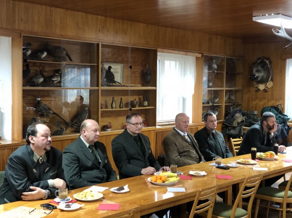 Jednání myslivecké rady Okresního mysliveckého spolku Třebíč Jednání myslivecké rady Okresního mysliveckého spolku Třebíč