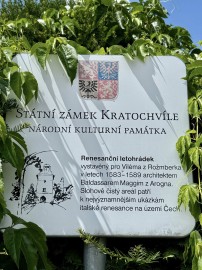 Tip na letní výlet: renesanční zámek Kratochvíle.