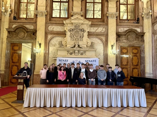 Návštěva maturantů ze Střední průmyslové školy Třebíč