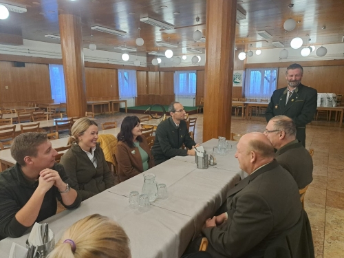 Setkání s myslivci