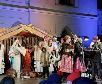 Živý betlém v Třebíči