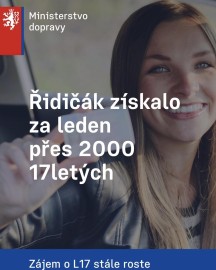 Řidičák od 17 let