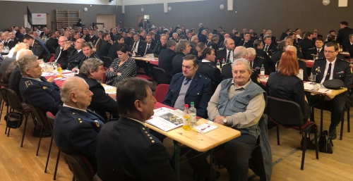 Shromáždění představitelů dobrovolných hasičů okresu Třebíč