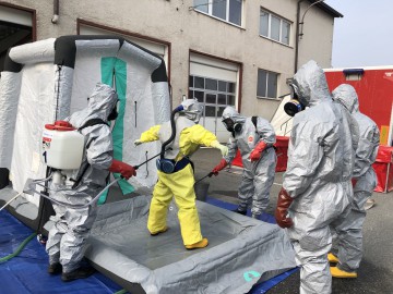 Cvičení proti vysoce nákazové nemoci Cvičení proti vysoce nákazové nemoci