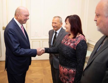 Jednání s předsedou jordánského Senátu Jednání s předsedou jordánského Senátu