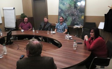 Jednání se starosty z okolí Jaroměřic nad Rokytnou Jednání se starosty z okolí Jaroměřic nad Rokytnou