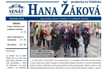 Prosincové číslo zpravodaje Prosincové číslo zpravodaje