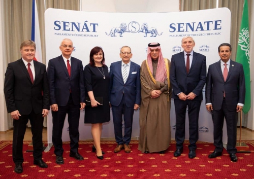 Přijetí saudskoarabského ministra zahraničí