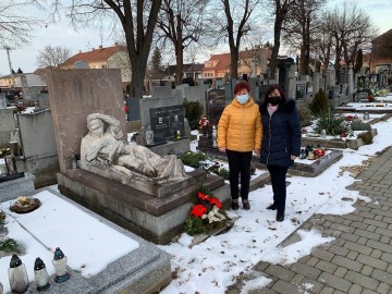Moravská Nová Ves - návštěva poslankyně Moravská Nová Ves - návštěva poslankyně
