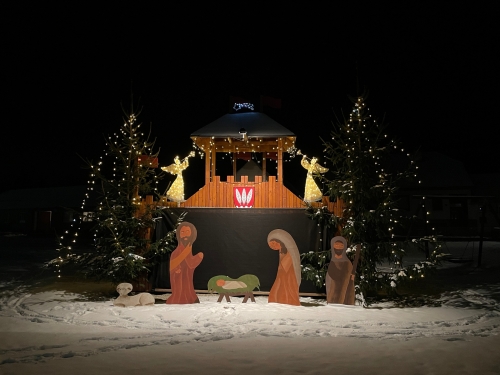 Betlémská vánoční cesta v obci Pyšel