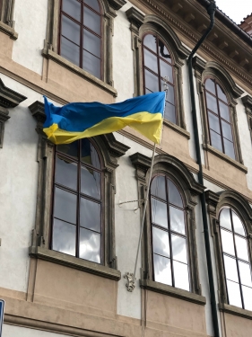 Vyjádření solidarity s Ukrajinou