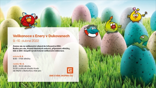 Velikonoční víkend v Infocentru JE Dukovany