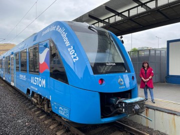 Představení vlaku na vodíkový pohon Představení vlaku na vodíkový pohon