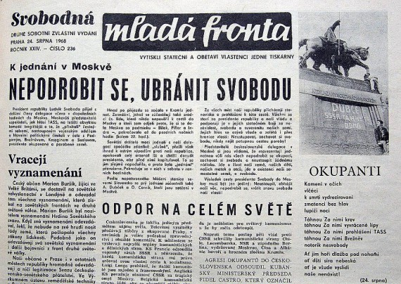 21. srpen 1968 – Konec všech nadějí 21. srpen 1968 – Konec všech nadějí