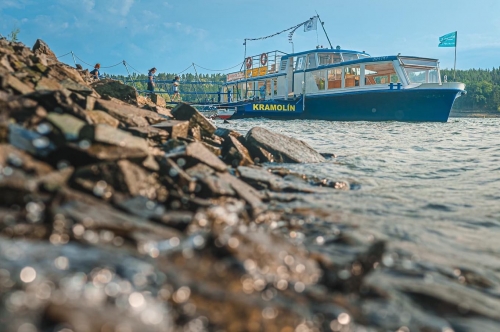 15 let osobní lodní dopravy na Dalešické přehradě