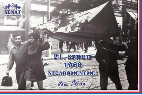 54 let od invaze vojsk Varšavské smlouvy na území Československa