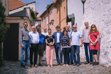 V židovské čtvrti v Třebíči jsme navštívili Zadní synagogu, Dům Seligmanna Bauera, Pamětní síň Anton