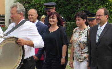 Se starostou Hodova p. Jašou, starostkou Hroznatína pí Uchytilovou a starostou Budišova p. Piňosem